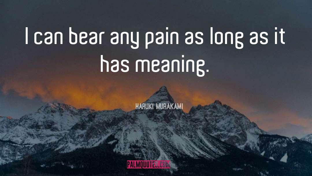 Deepest Pain quotes by Haruki Murakami