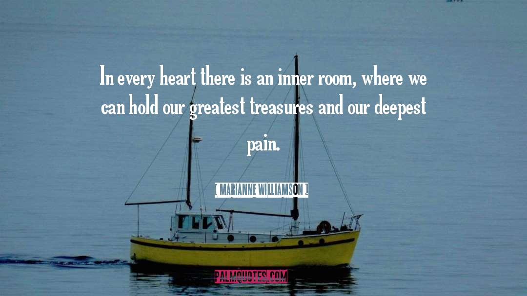 Deepest Pain quotes by Marianne Williamson