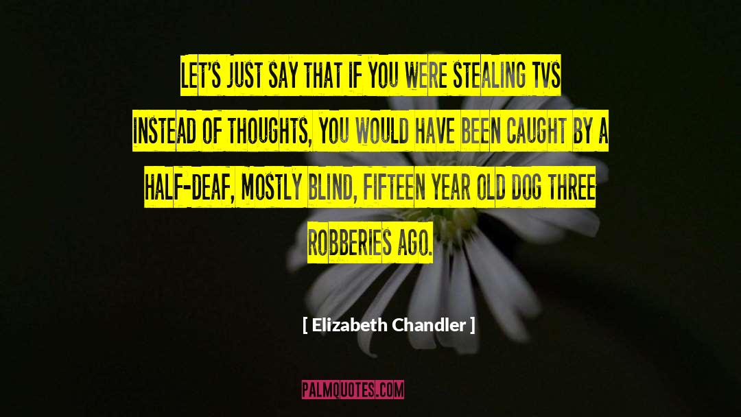 Deepest Thoughts quotes by Elizabeth Chandler