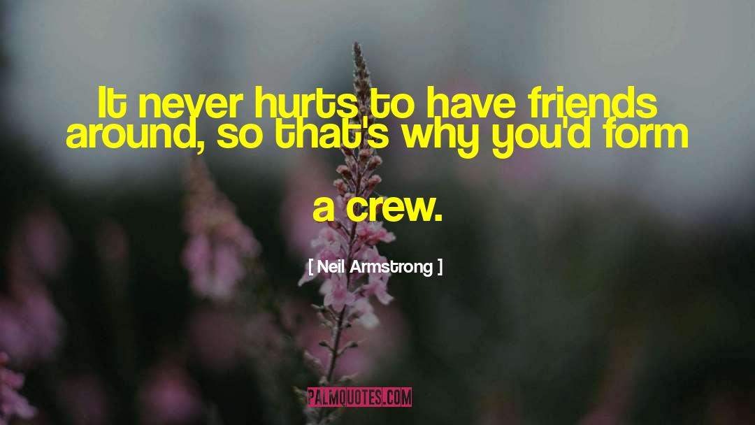 Deeply Hurt quotes by Neil Armstrong