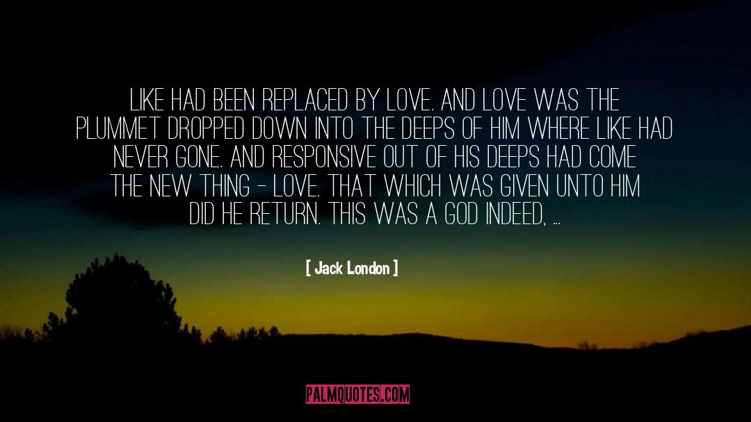 Deeps quotes by Jack London