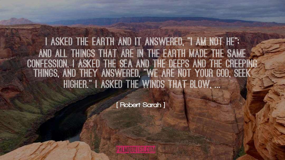 Deeps quotes by Robert Sarah
