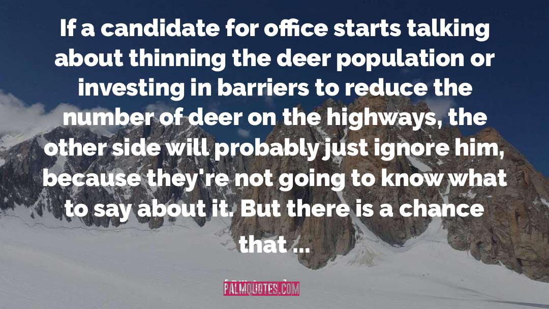Deer quotes by Bill James