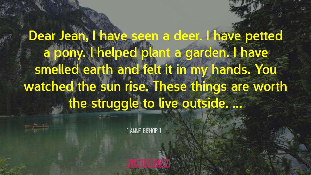 Deer quotes by Anne Bishop