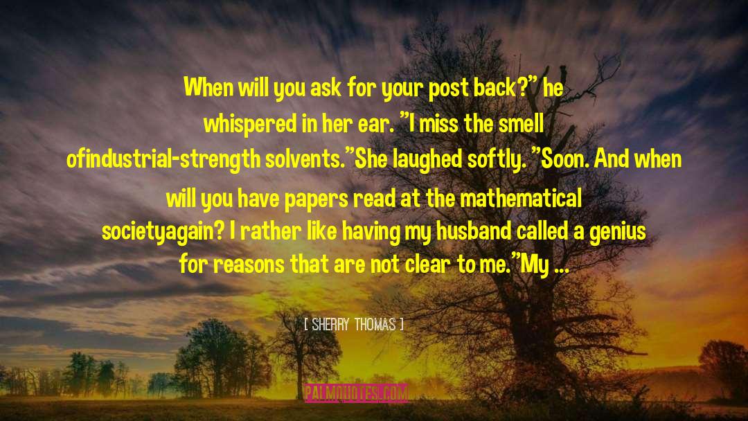 Deetjens Post quotes by Sherry Thomas