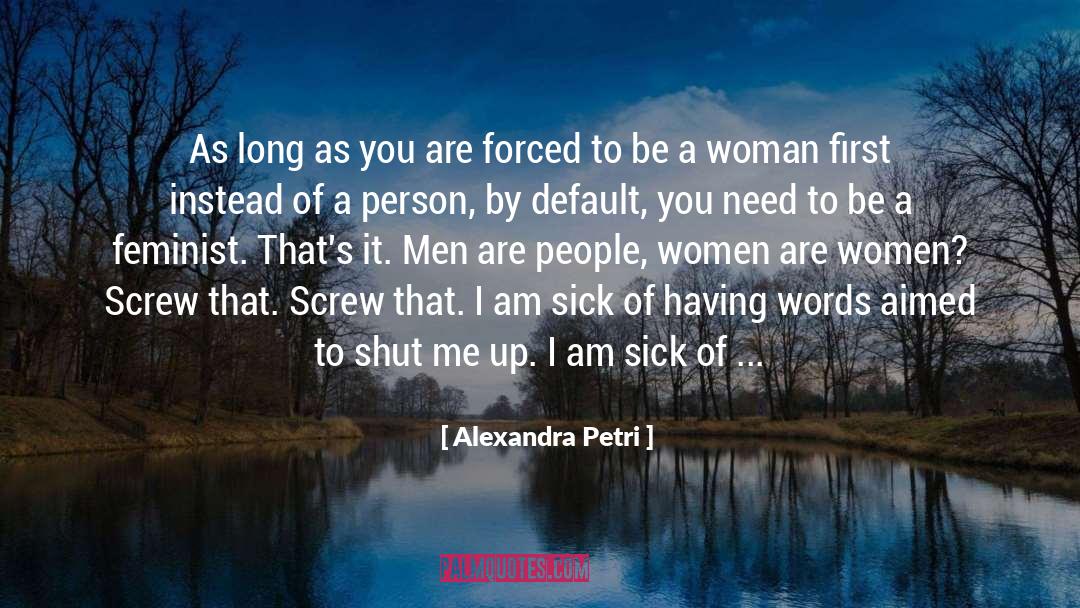 Default quotes by Alexandra Petri
