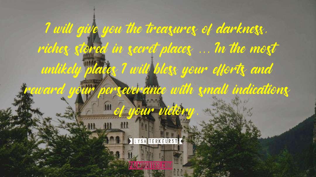 Defeat The Darkness quotes by Lysa TerKeurst