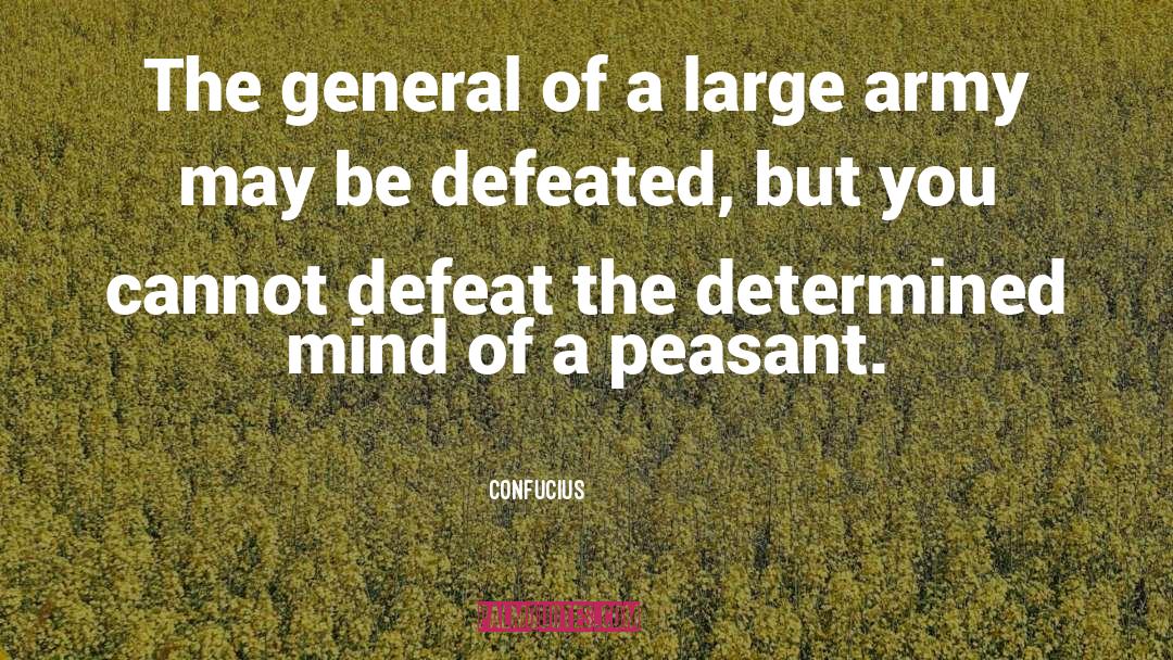 Defeated quotes by Confucius