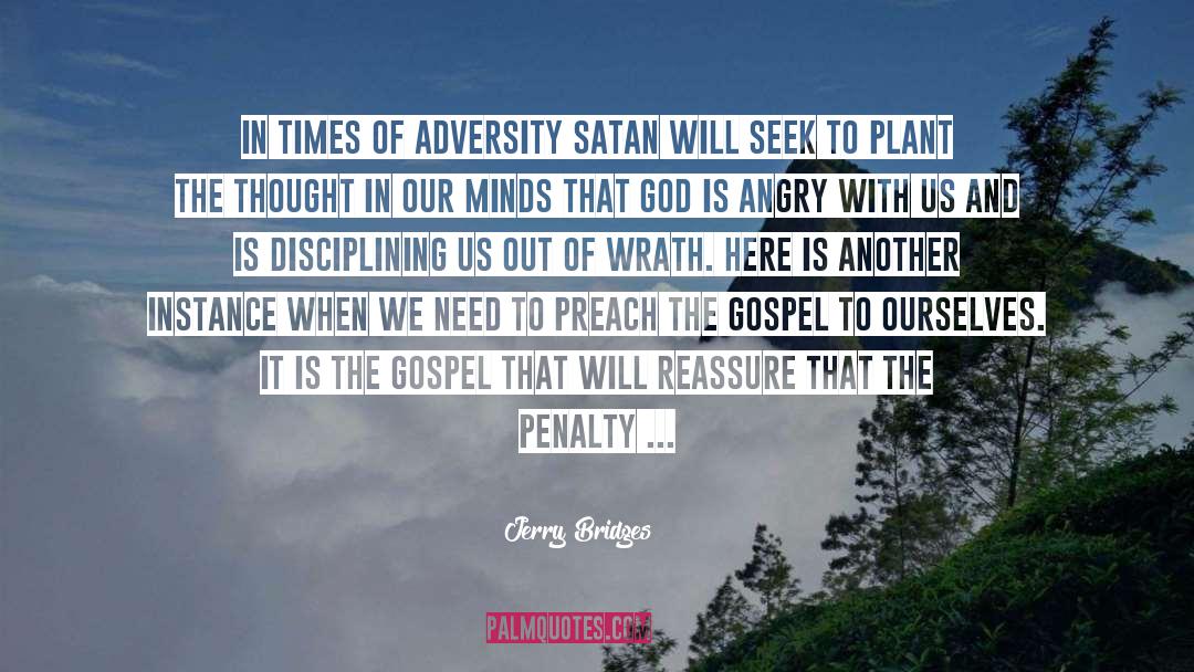 Defeating Satan quotes by Jerry Bridges