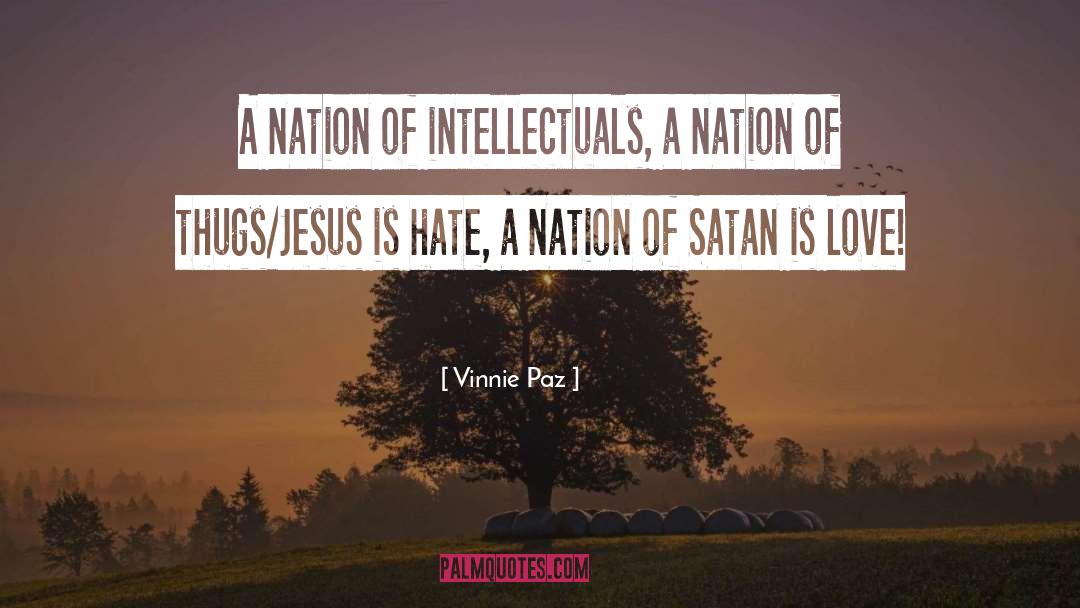 Defeating Satan quotes by Vinnie Paz