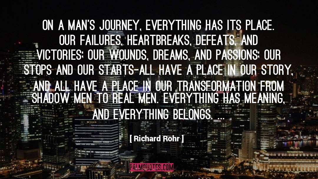 Defeats quotes by Richard Rohr