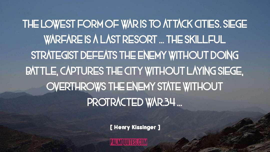 Defeats quotes by Henry Kissinger