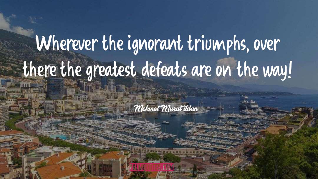 Defeats quotes by Mehmet Murat Ildan