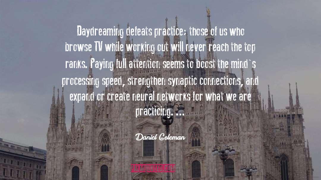 Defeats quotes by Daniel Goleman