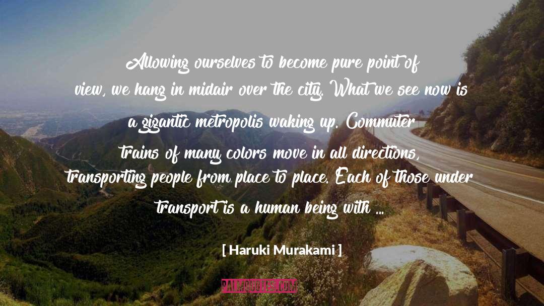 Defecate quotes by Haruki Murakami