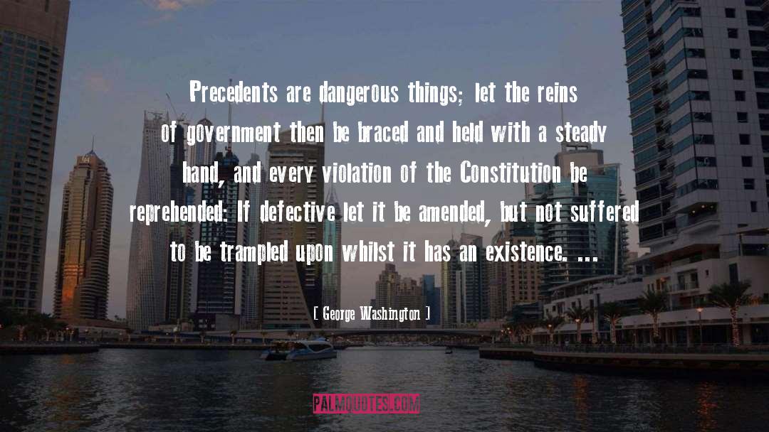 Defective quotes by George Washington