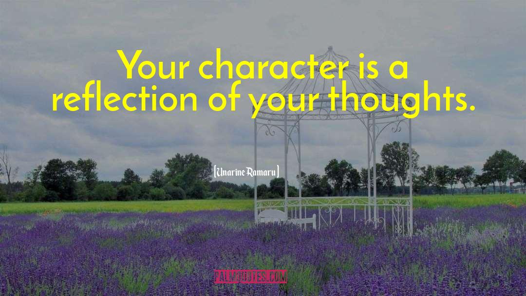 Defects Of Character quotes by Unarine Ramaru