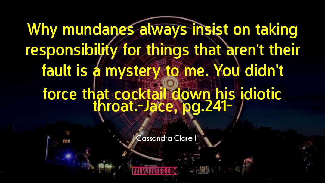 Defence Force quotes by Cassandra Clare