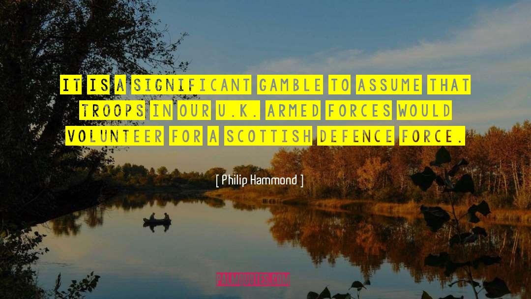 Defence Force quotes by Philip Hammond