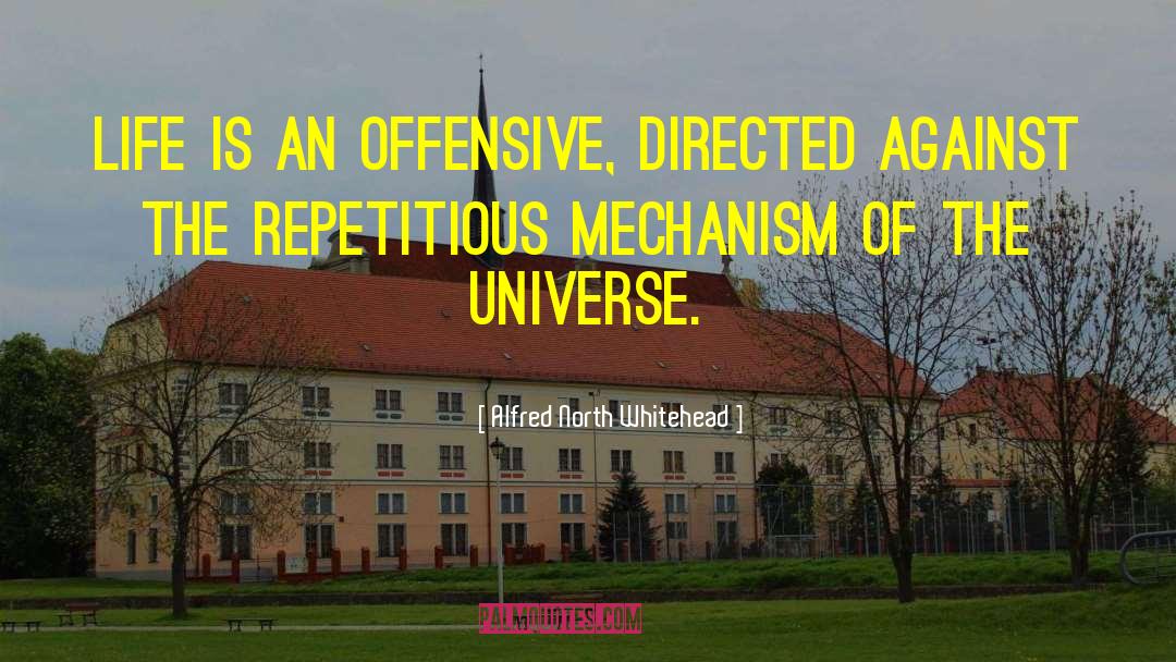 Defence Mechanism quotes by Alfred North Whitehead