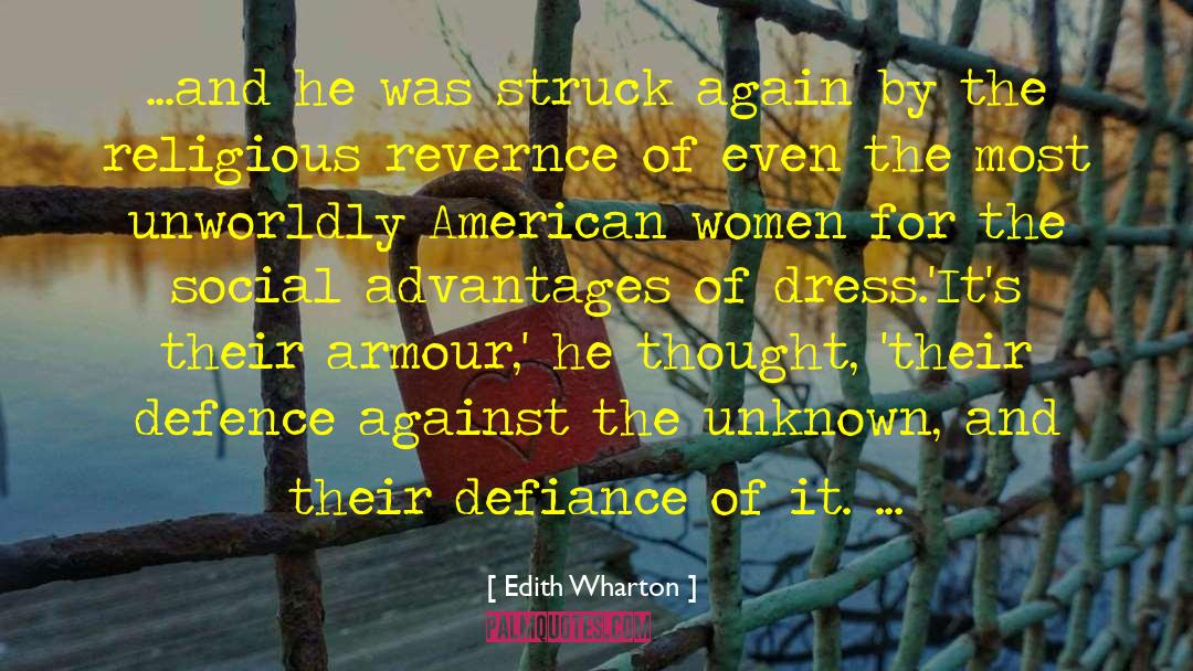 Defence Mechanisms quotes by Edith Wharton