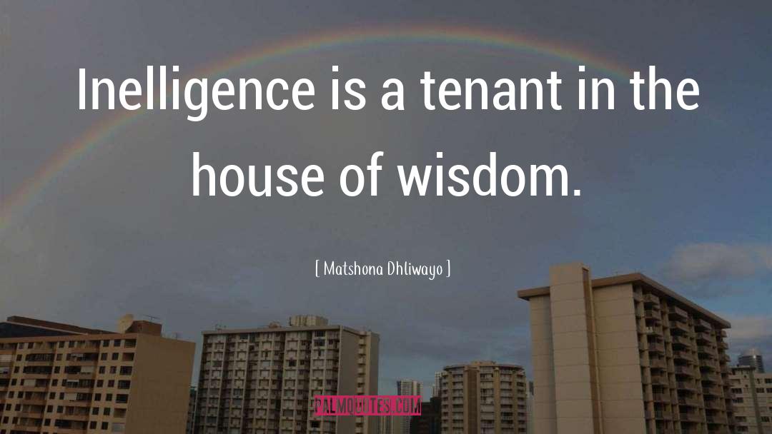 Defence Of Intelligence quotes by Matshona Dhliwayo