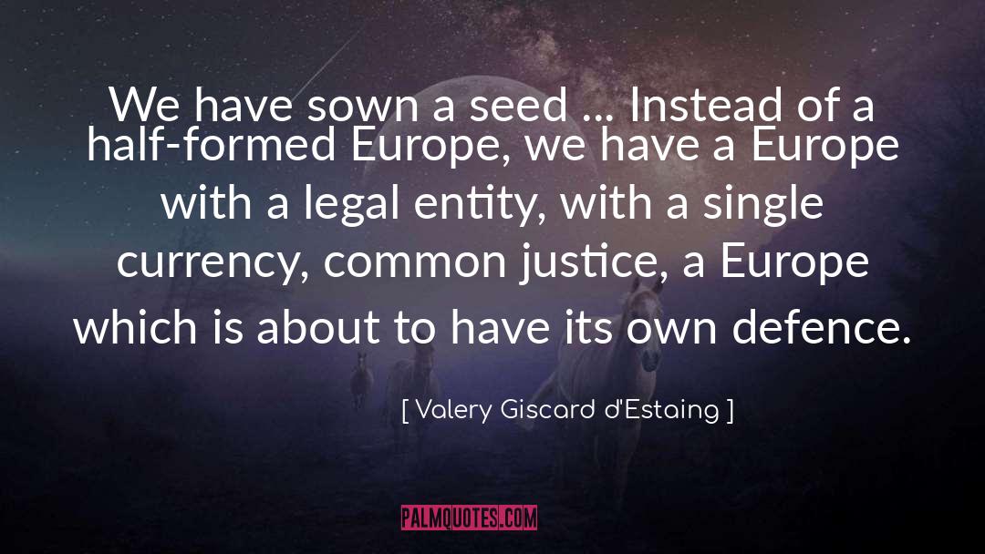 Defence quotes by Valery Giscard D'Estaing