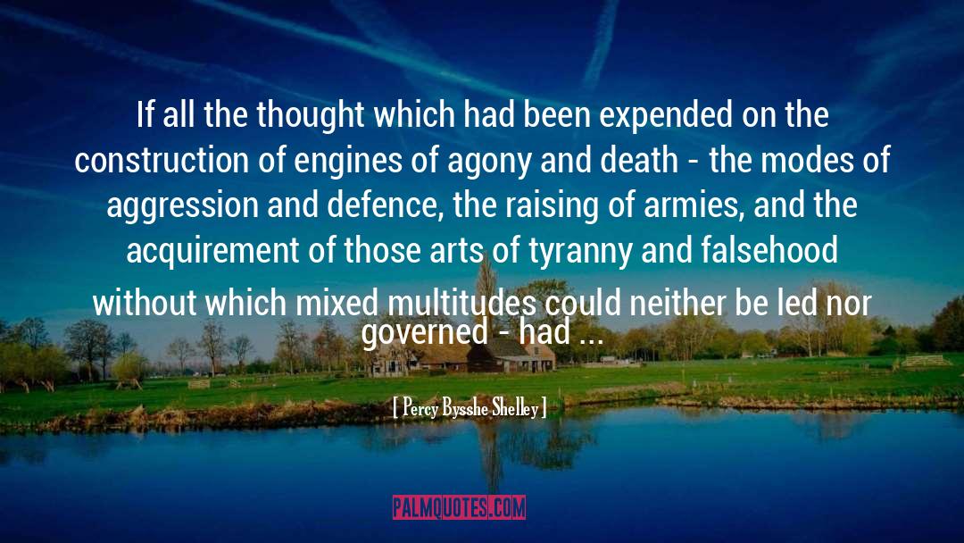 Defence quotes by Percy Bysshe Shelley