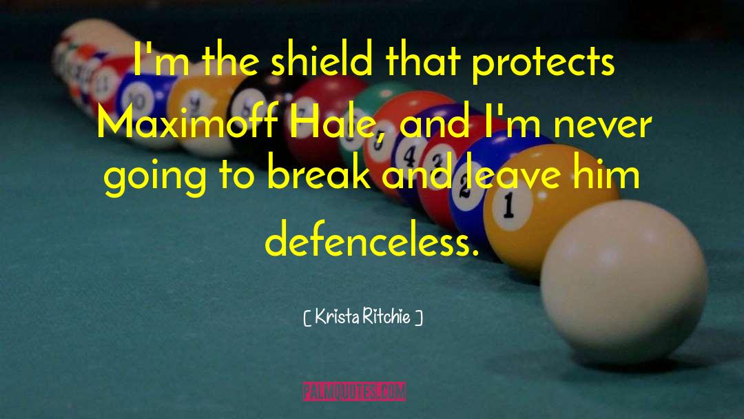 Defenceless quotes by Krista Ritchie