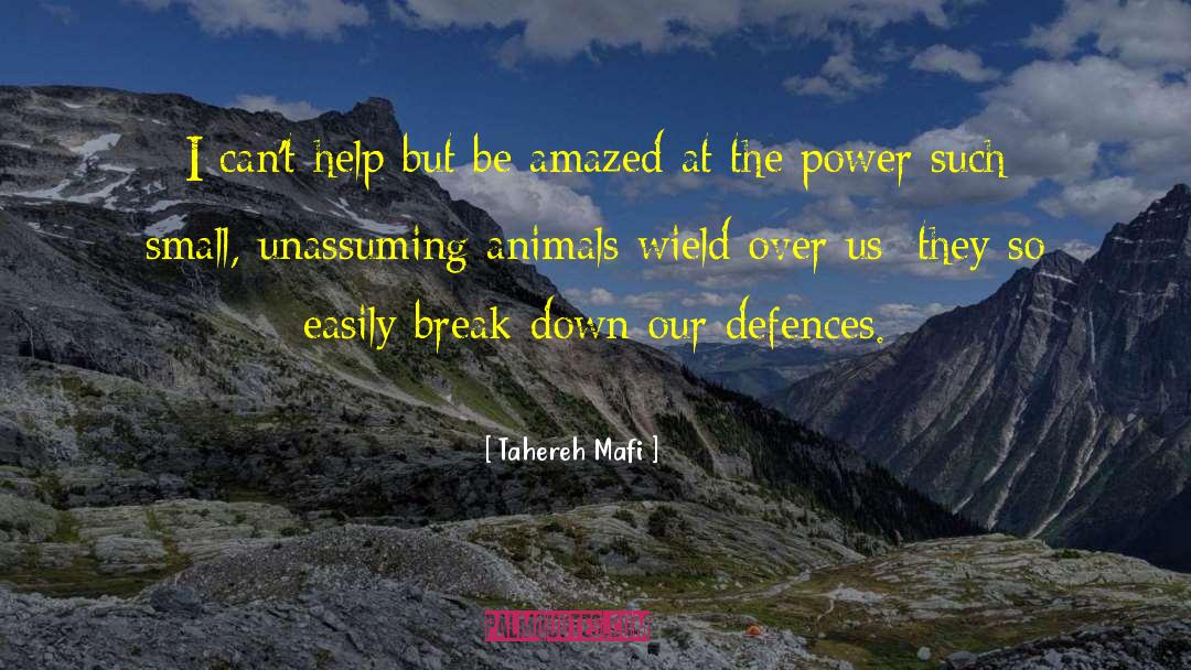 Defences quotes by Tahereh Mafi