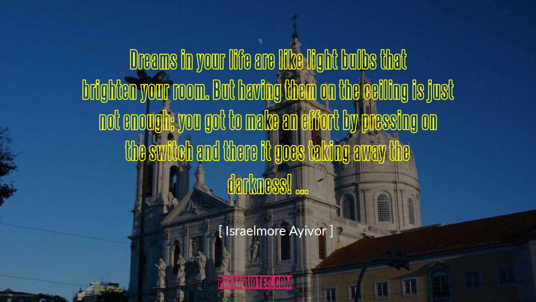 Defend Life quotes by Israelmore Ayivor