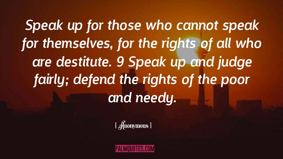 Defend quotes by Anonymous