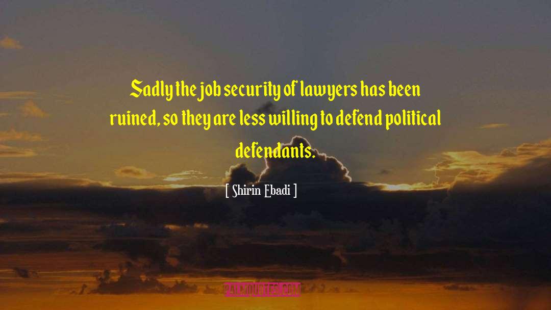 Defendants quotes by Shirin Ebadi