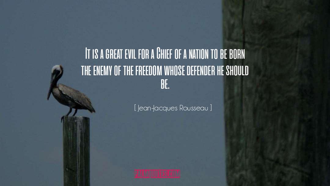 Defender quotes by Jean-Jacques Rousseau