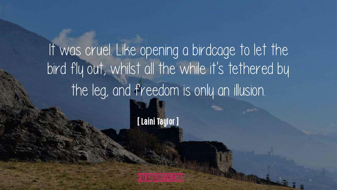Defending Freedom quotes by Laini Taylor