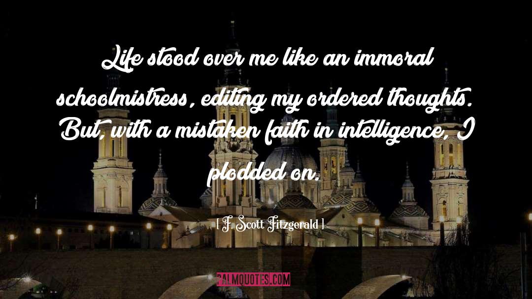 Defending Life quotes by F. Scott Fitzgerald
