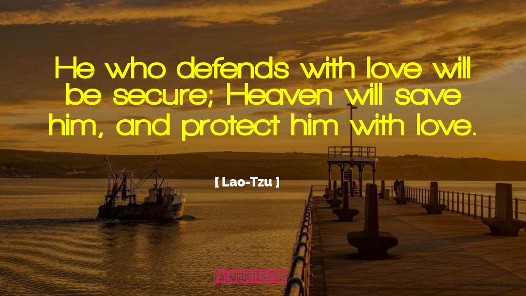 Defends quotes by Lao-Tzu