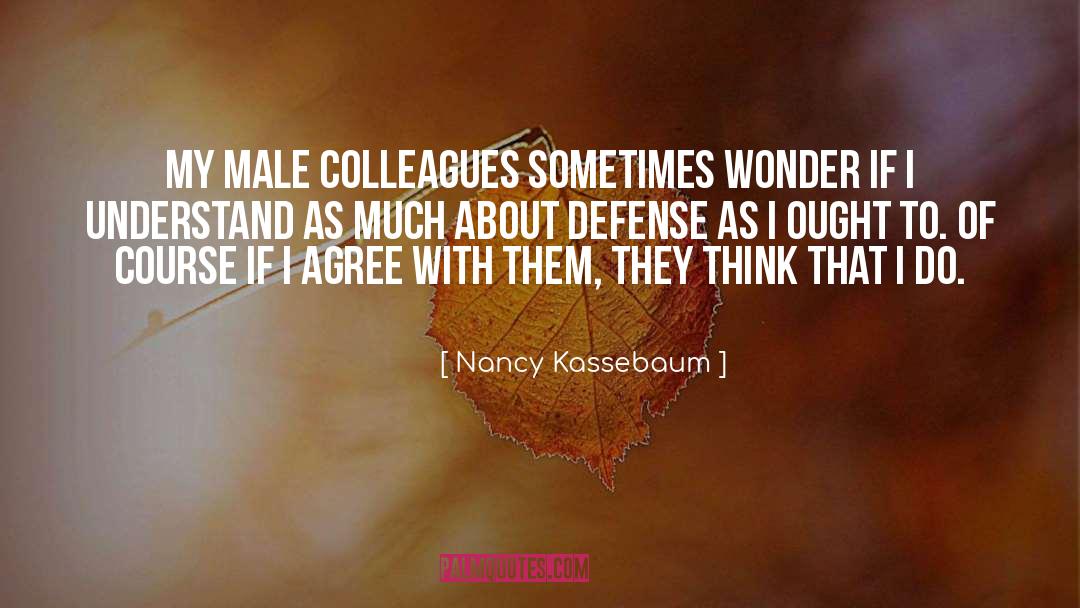 Defense Contractors quotes by Nancy Kassebaum