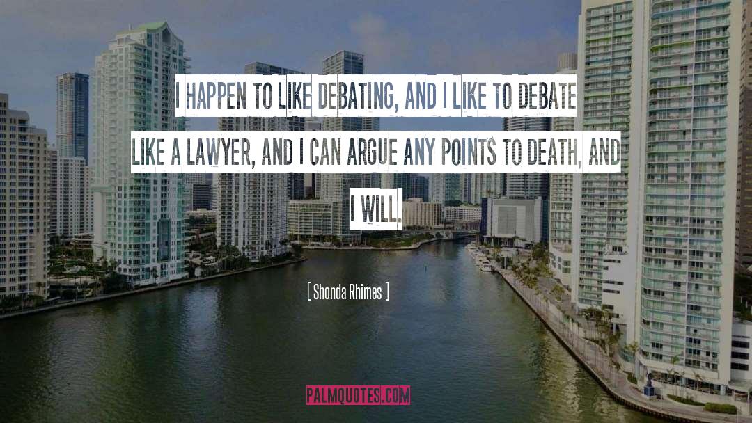 Defense Lawyer quotes by Shonda Rhimes