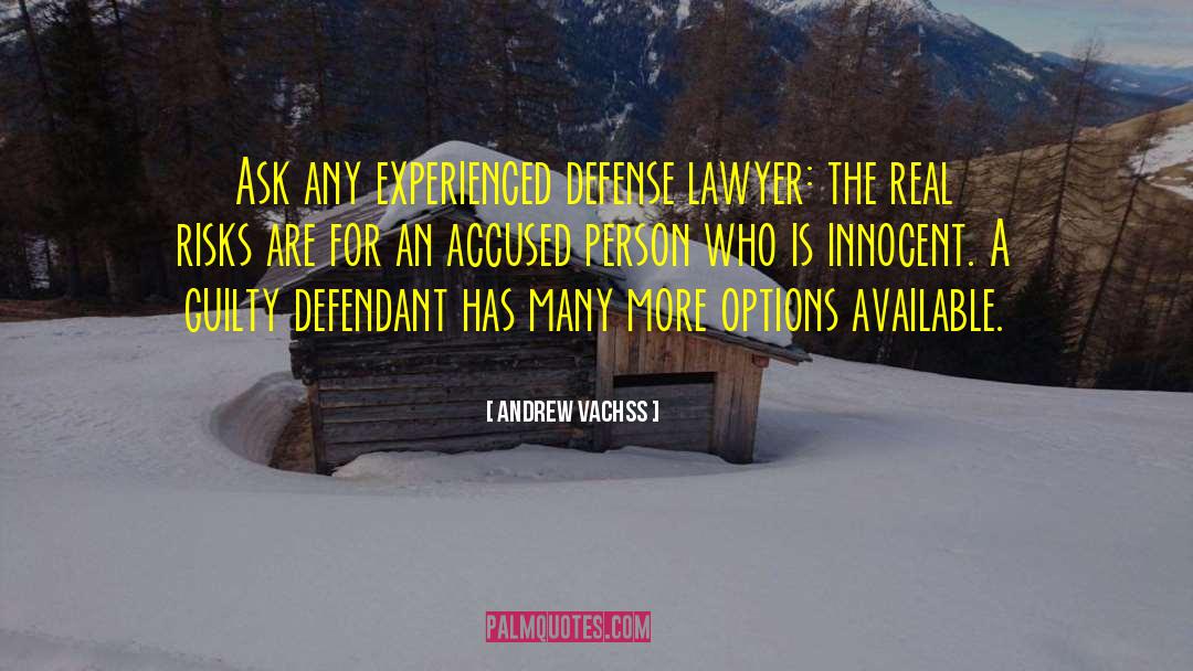 Defense Lawyer quotes by Andrew Vachss