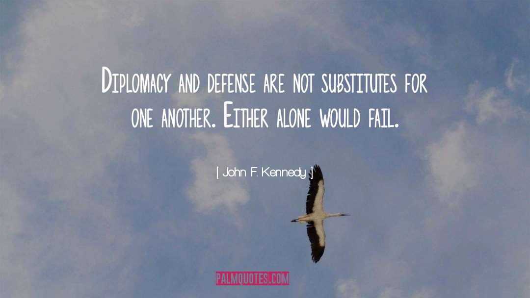 Defense Motivational quotes by John F. Kennedy