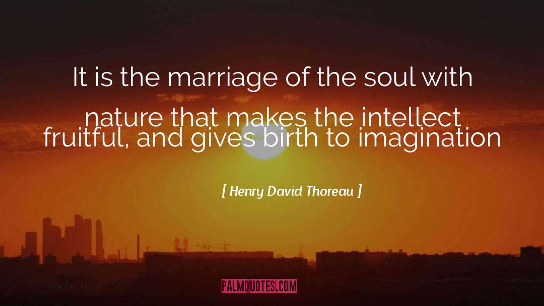 Defense Of Marriage quotes by Henry David Thoreau