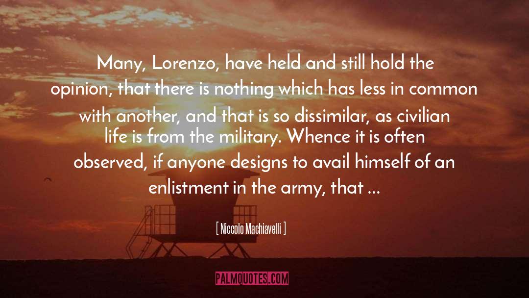 Defense quotes by Niccolo Machiavelli