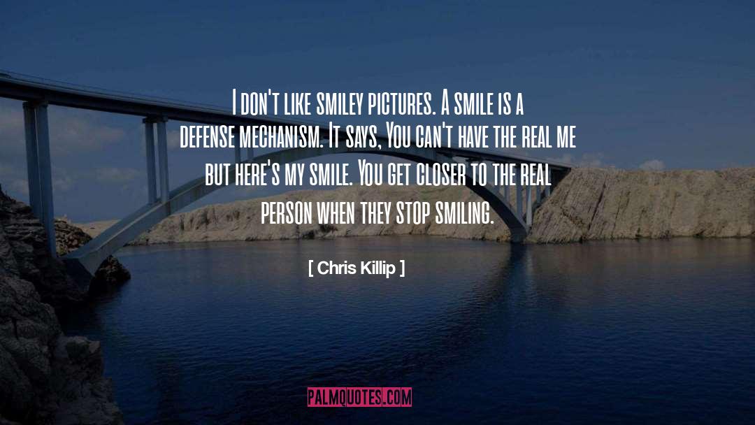 Defense quotes by Chris Killip
