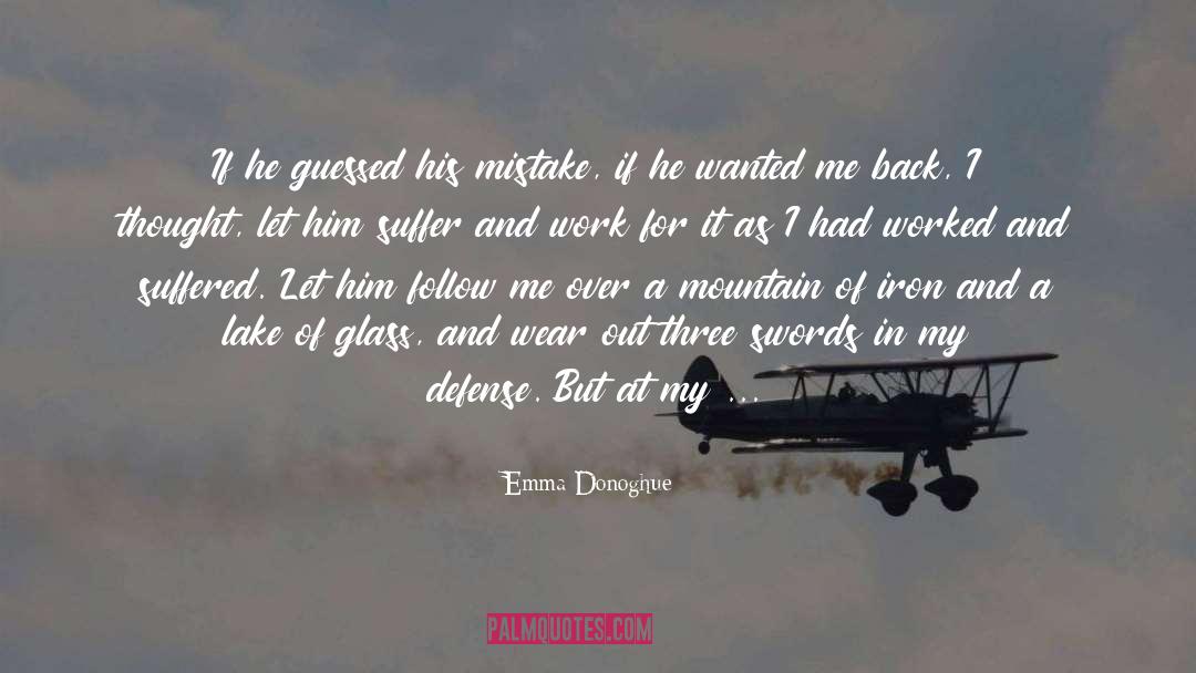 Defense quotes by Emma Donoghue