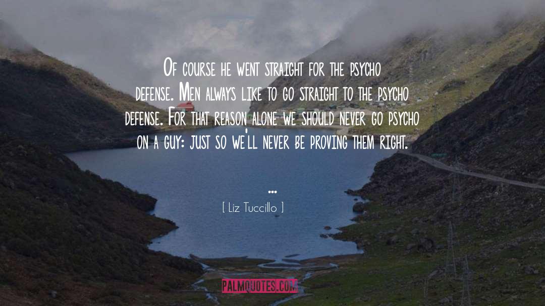 Defense quotes by Liz Tuccillo