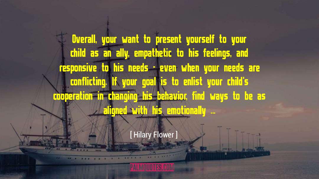 Defensive Behavior quotes by Hilary Flower