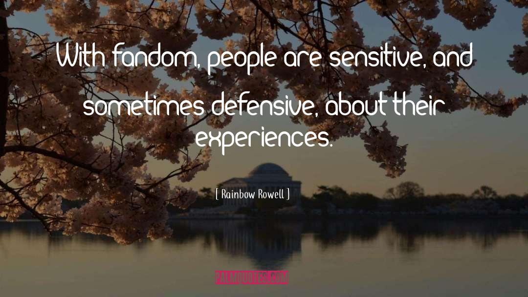 Defensive Device quotes by Rainbow Rowell