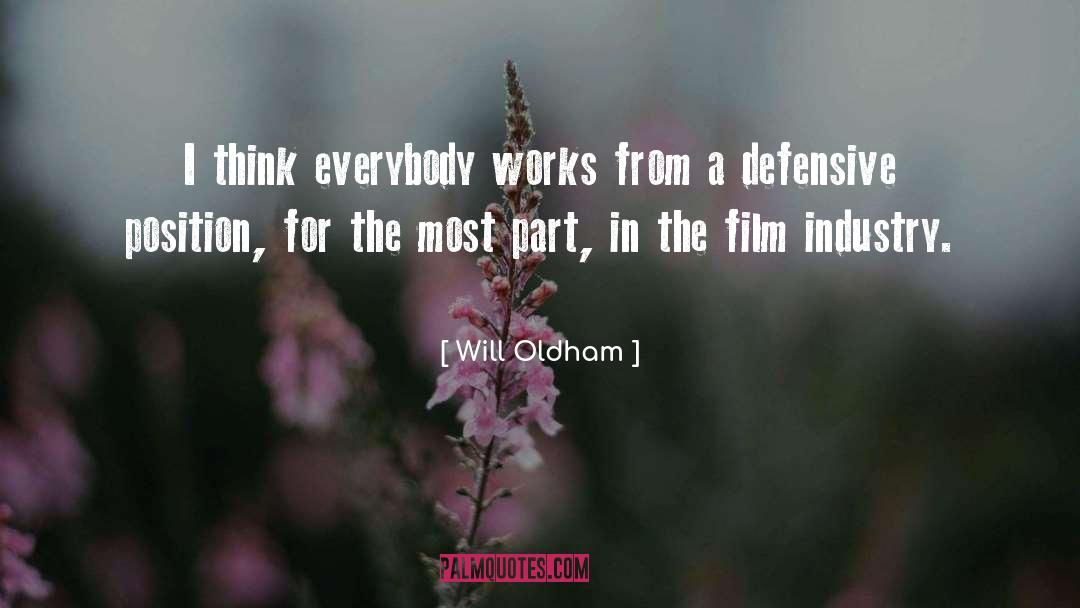 Defensive Lineman quotes by Will Oldham