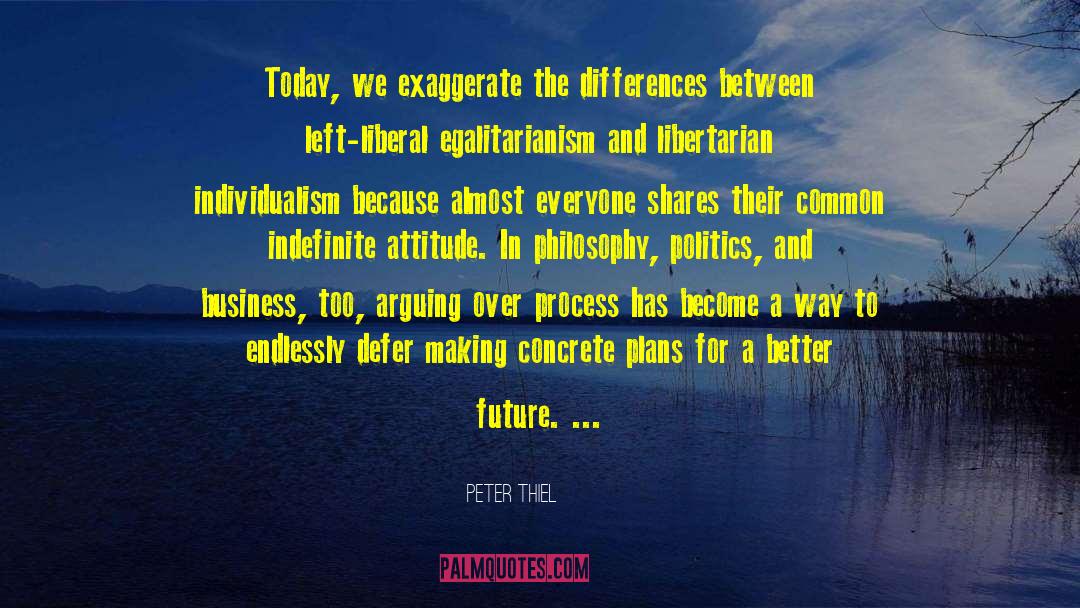 Defer quotes by Peter Thiel
